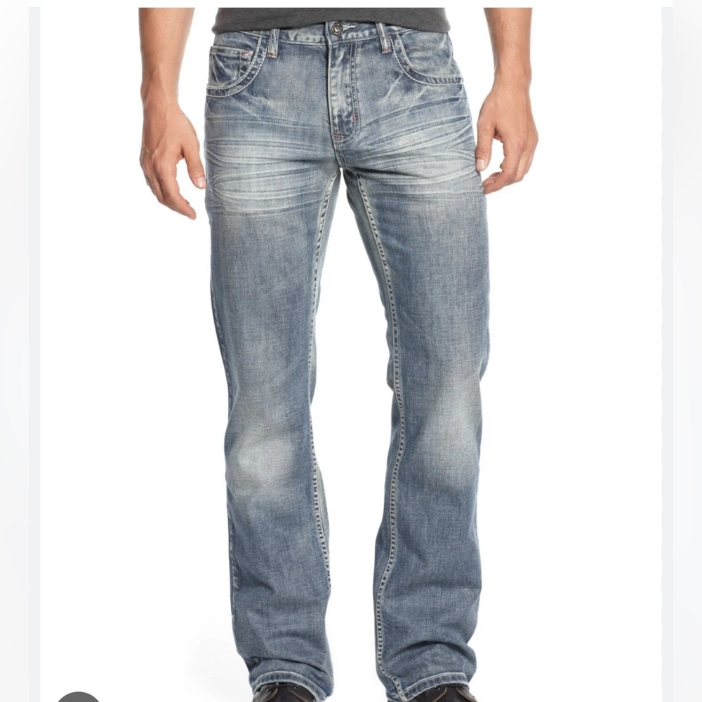 Same Jean in pic just in a different color it’s a modern boot cut ! New